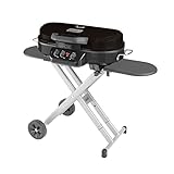 Coleman RoadTrip 285 Portable Stand-Up Propane Grill, Gas Grill with 3 Adjustable Burners &...