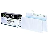Quality Park #10 Self-Seal Security Envelopes, Security Tint and Pattern, Redi-Strip Closure, 24-lb...