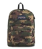 JanSport SuperBreak One Backpack, Surplus Camo - Durable, Lightweight Bag with 1 Main Compartment,...